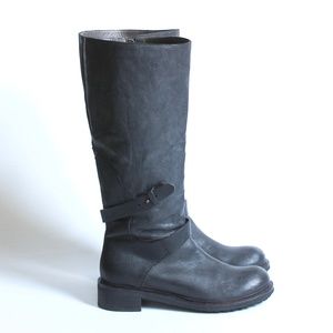 Henry Beguelin Low Heel Tall Leather Boots